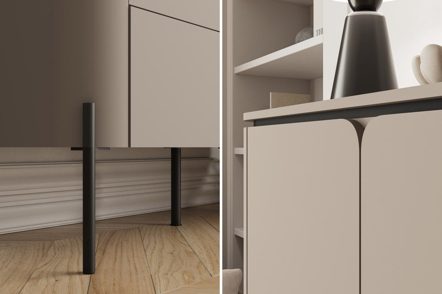 Vitrīnas skapis Beltas 98/160/40 cm congo