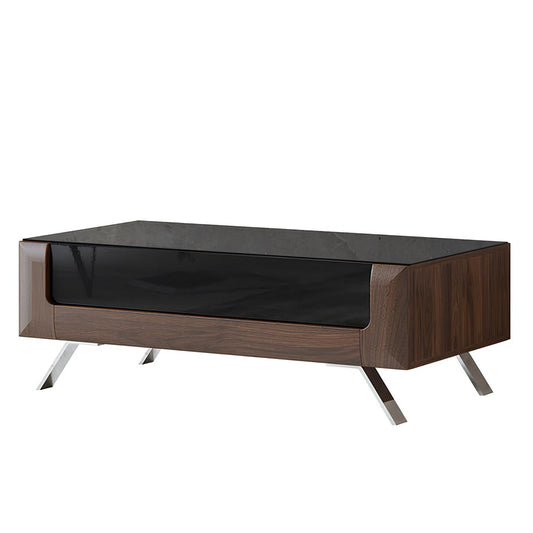 Kafijas galds Kavasari 110/45/65 cm Kolumbijas valrieksts/melns